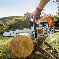 STIHL MS 250 Бензопила STIHL, шина R 35см, цепь 63 PS 11232000845, Бензопилы для бытового использования Штиль